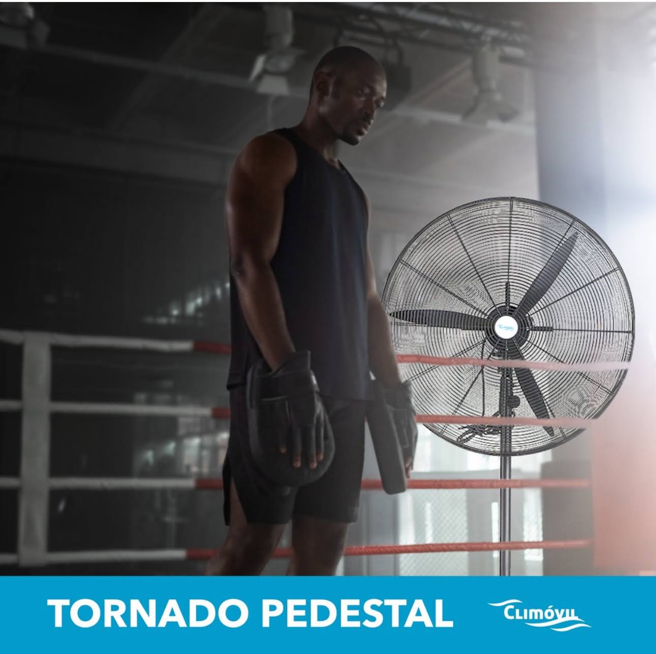 Ventilador de Pie, Modelo Tornado de 30 pulgadas.