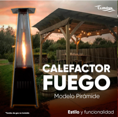 Estufa Fuego Pirámide
