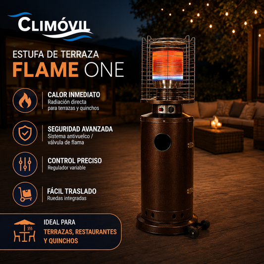 Estufa - Climóvil Flame One