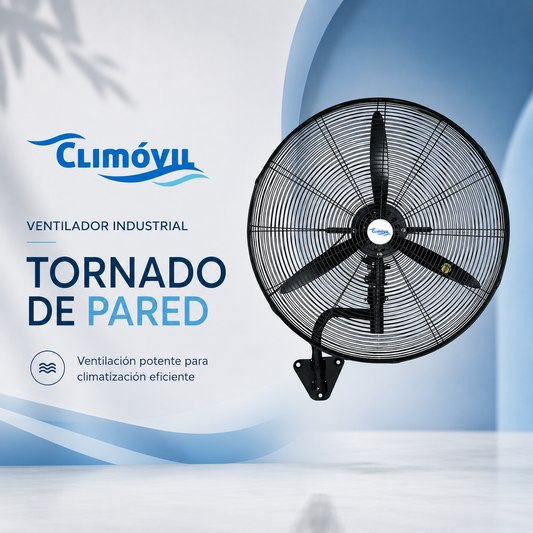 Ventilador de Pared, Modelo Tornado de 30 pulgadas