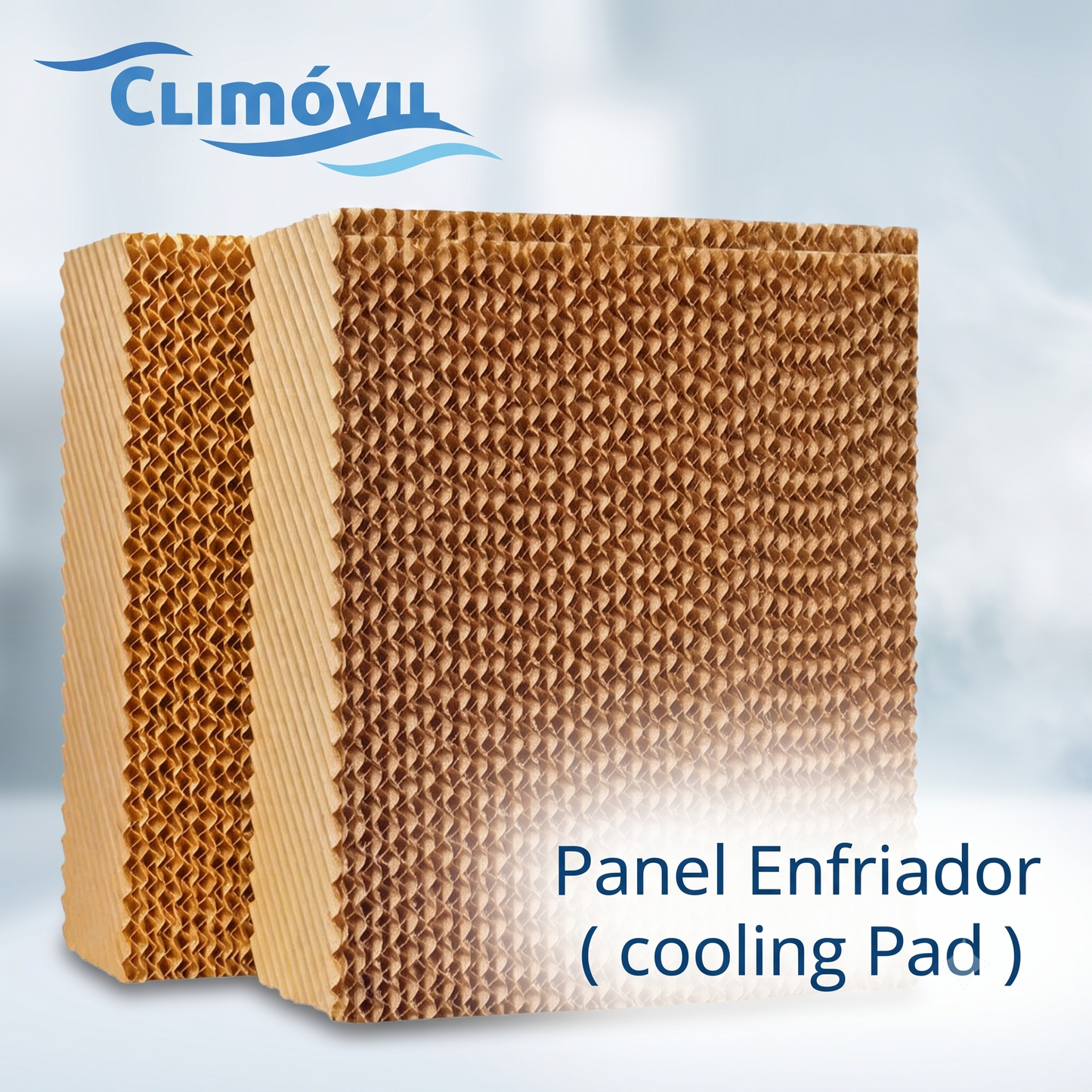 Panel Enfriador, Cooling Pad - Celulosa Inteligente